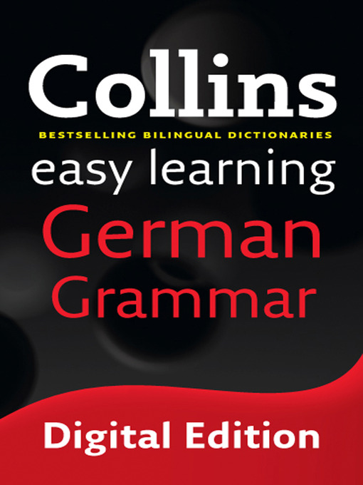 Title details for Collins Easy Learning German Grammar by Collins - Available